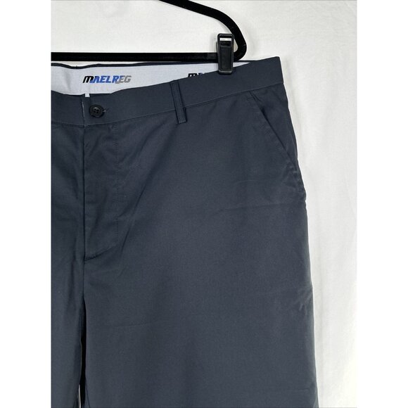 MAELREG Performance Proflex Golf Pants Mens Size 42 x 32 Black UPF 30 Stretch - Picture 6 of 16